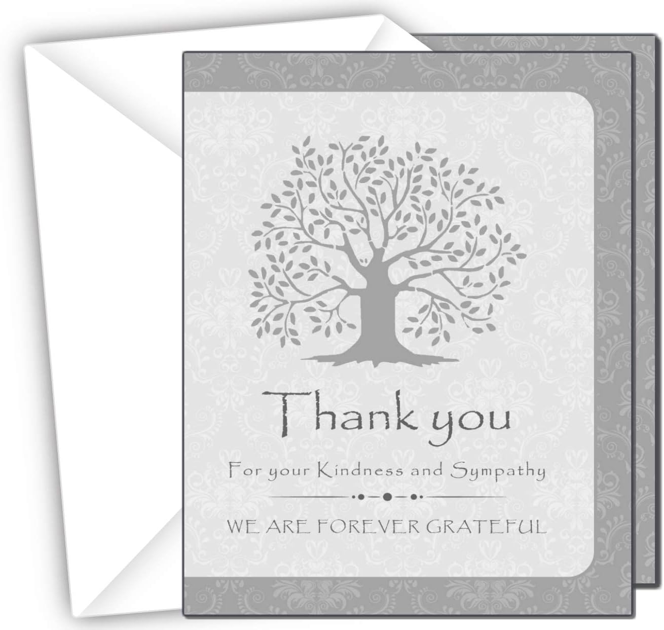 20 Celebration of Life Funeral Thank You Cards with envelopes
