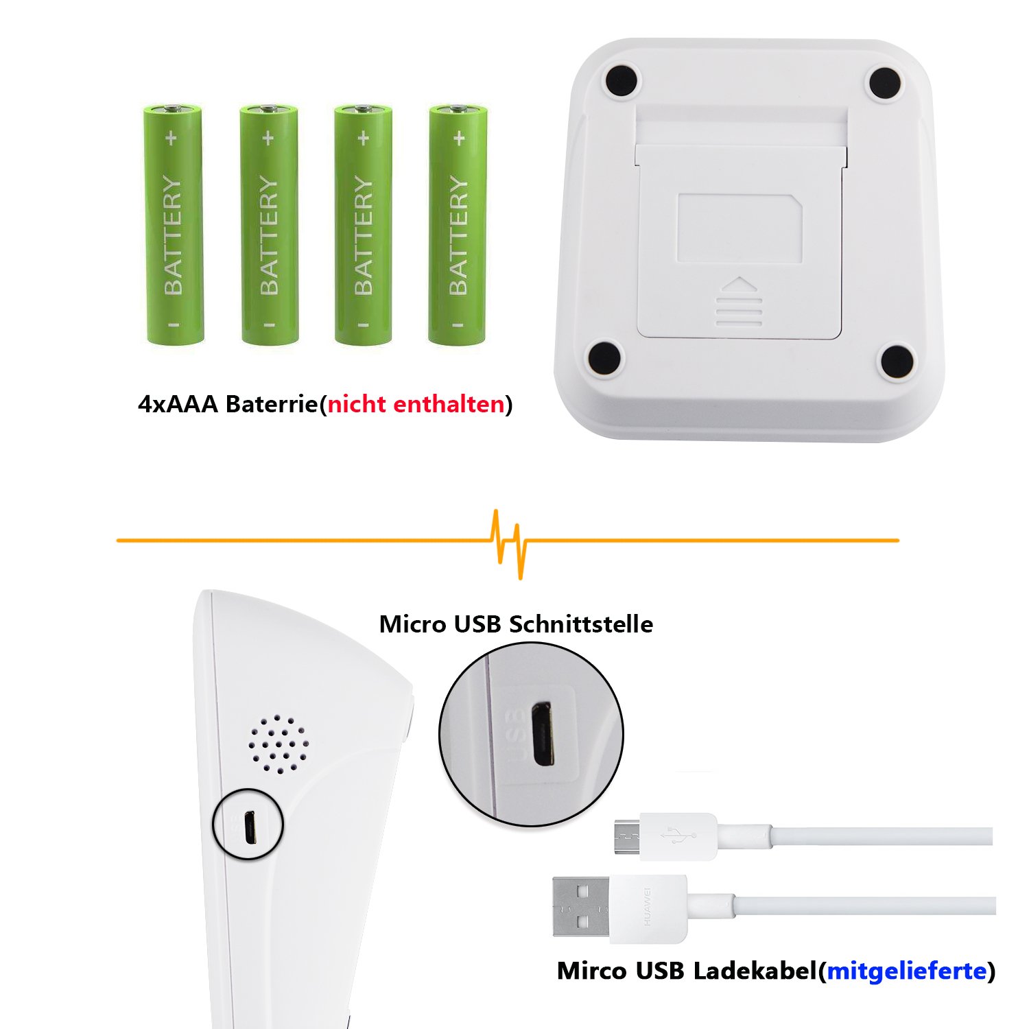 Oberarm Blutdruckmessgerät,WeyTy Automatisches Elektronisches Blutdruck Messgerät am Oberarm mit Sprachfunktion,WHO Anzeige, Arrhythmie-Erkennung für zwei Benutzer,Standard-Manschette (22-32cm)