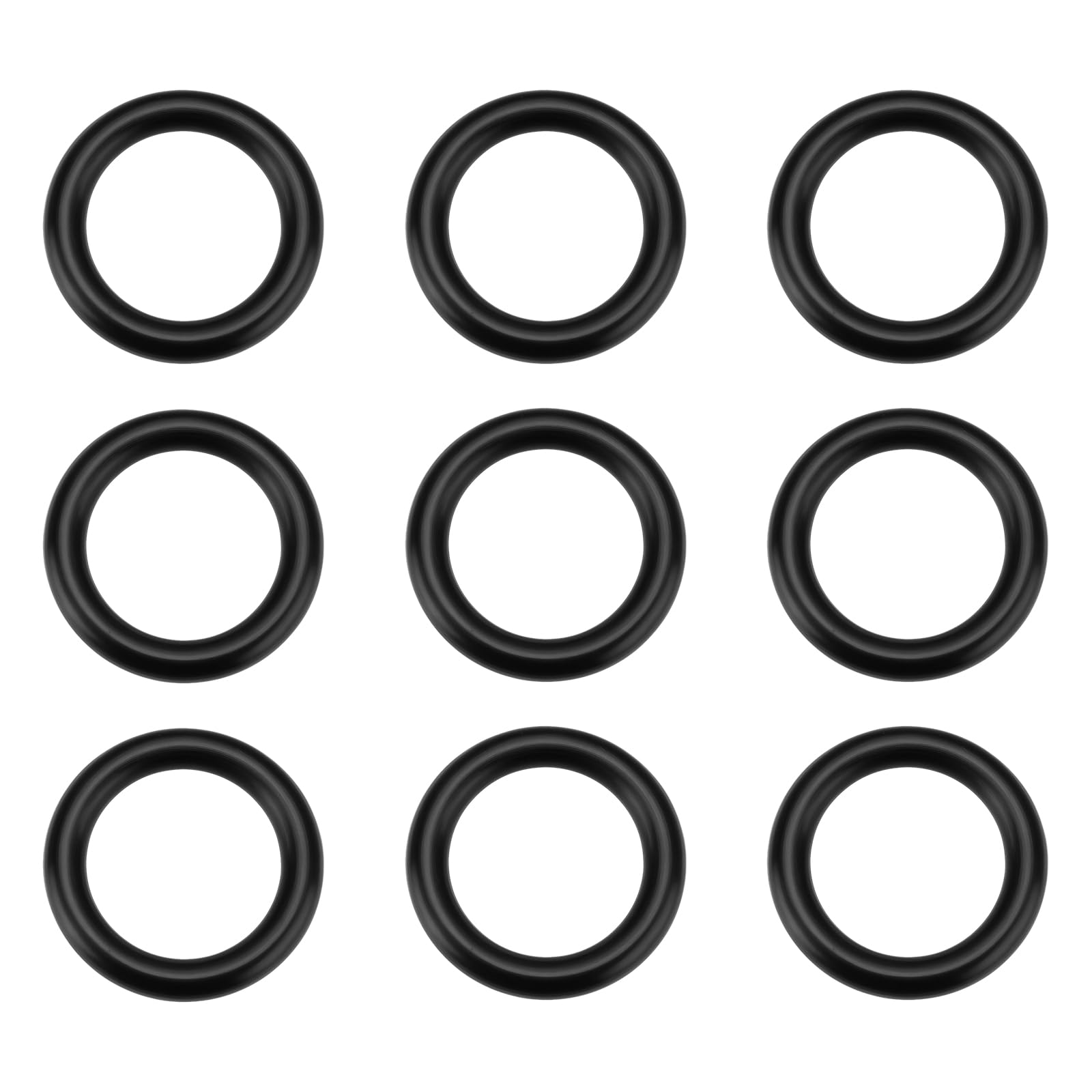 eMagTech 100Pcs O-Ring Sealing Ring for 1/2" Irigation Systems with Quick Coupling Compatible with Gardena 16x11x2.5mm