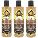 One N Only Argan Oil Shampoo Moisture Repair 12 Ounce (354ml) (3 Pack)