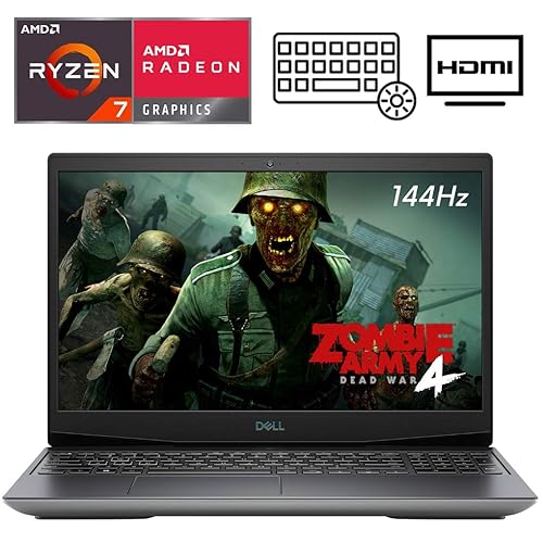 Dell G5 VR Ready FHD 144HZ Gaming Laptop, AMD Ryzen 4800H