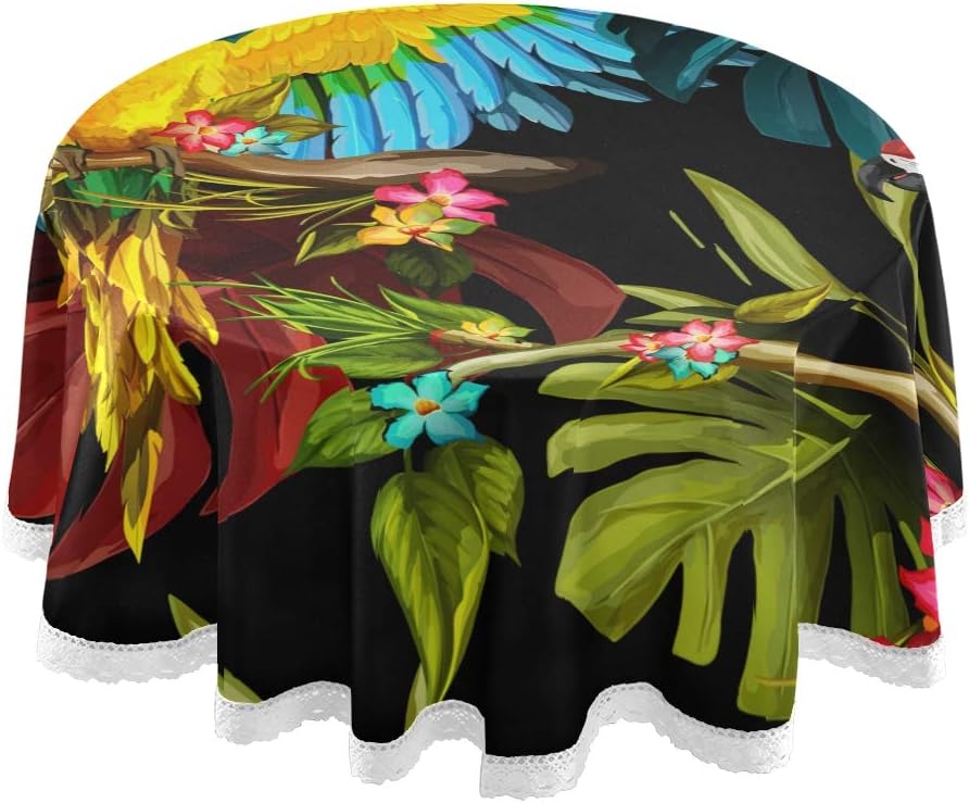 Amazon.com: N/ A Table Cloth Round Tablecloths 60 Inch ...