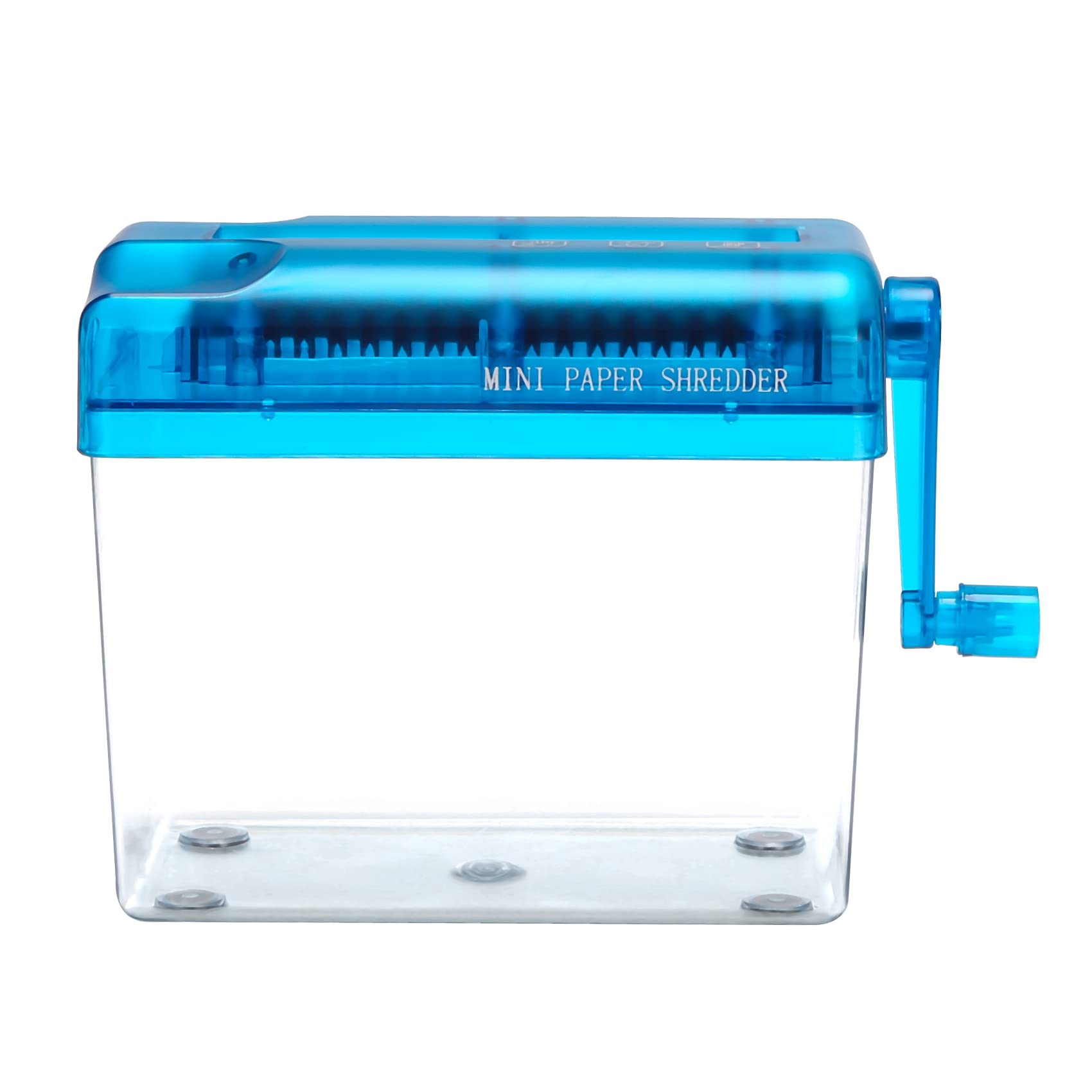 ZDSFSD A6 Mini Manual Shredder Desktop Hand Crank Shredder