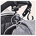 SUNVENO Baby Diaper Bag Backpack Nappy Changing Waterproof Function Organizer Large Stylish Mommy Bag Backpack (Gray)