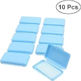 Healifty 10pcs Dental Orthodontic Wax for Orthodontics Braces Wearer Mint Flavor (Sky Blue)