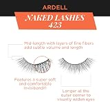 Ardell Strip Lashes Naked Lashes #423 4 Pairs - Natural Look Invisiband view 3