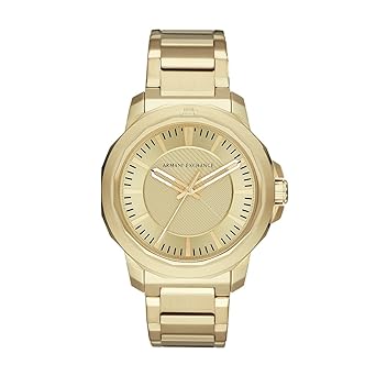 Analog Gold Dial Mens Watch - AX1901