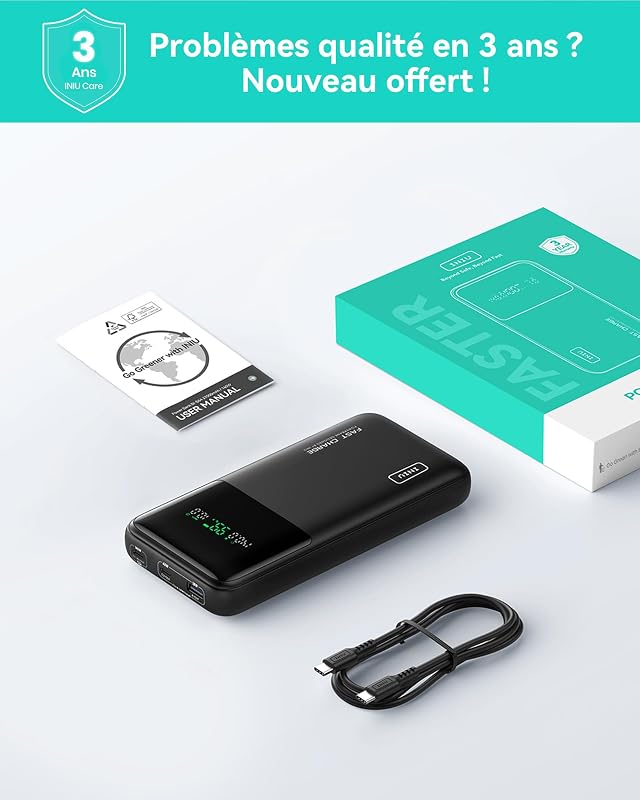 Batterie Externe pour Ordinateur, Petit 140W 27000mAh USB C Power Bank