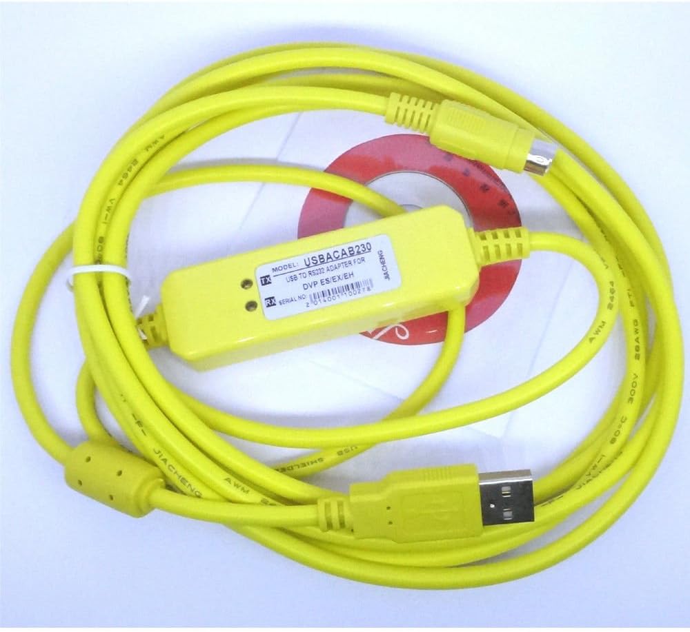 FOR USB-DVP,USB-ACAB230 Programming Cable for Delta DVP series PLC,Support WIN7