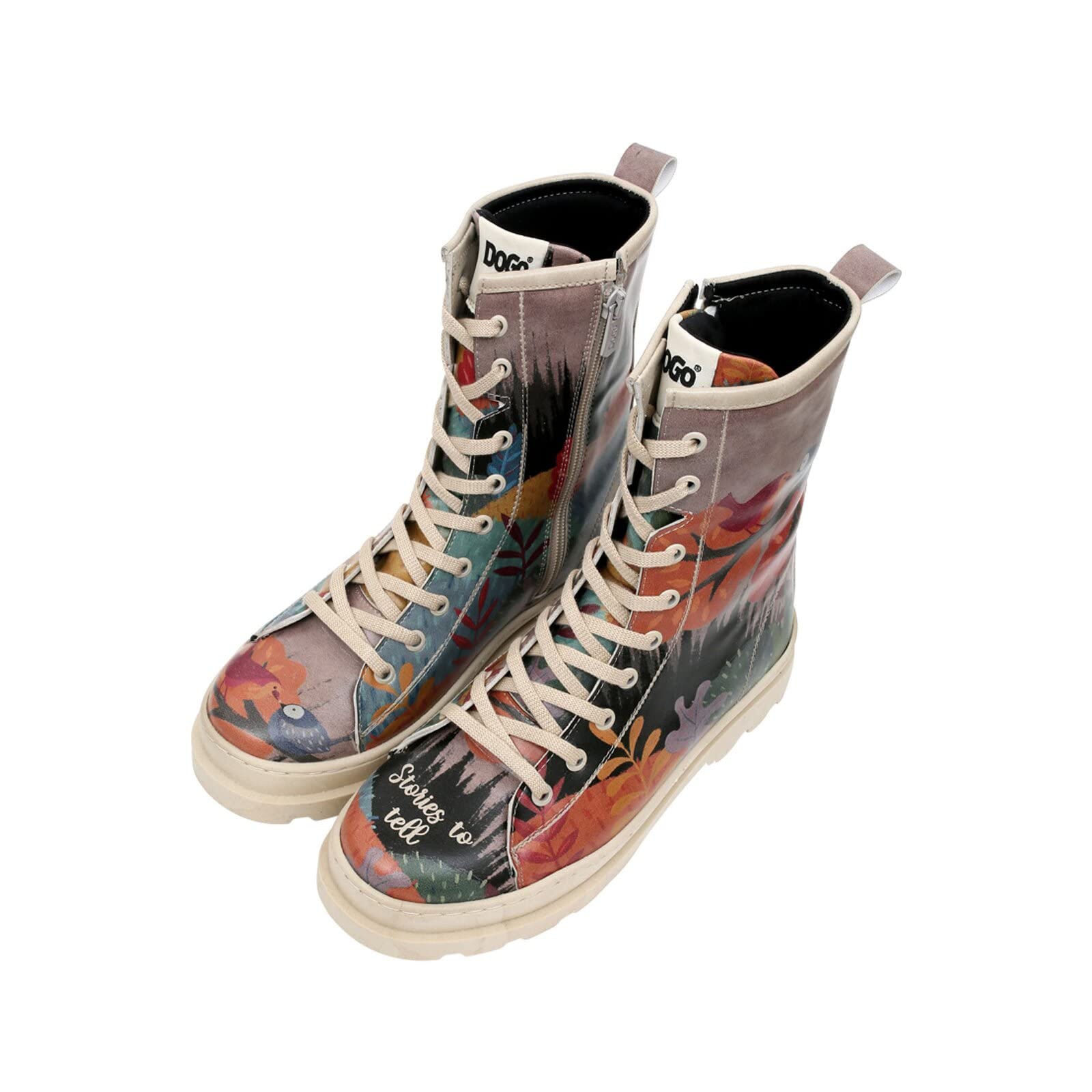 DOGO Women's Gisele Fashion Boots, Multicolore, 2 UK