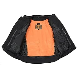 Milwaukee Leather Men's Armored Textile Motorcycle