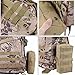 MOLLE Pouches - Compact Water-resistant Multi-purpose Tactical EDC Utility Gadget Gear Hanging waist Bags (L 4.5