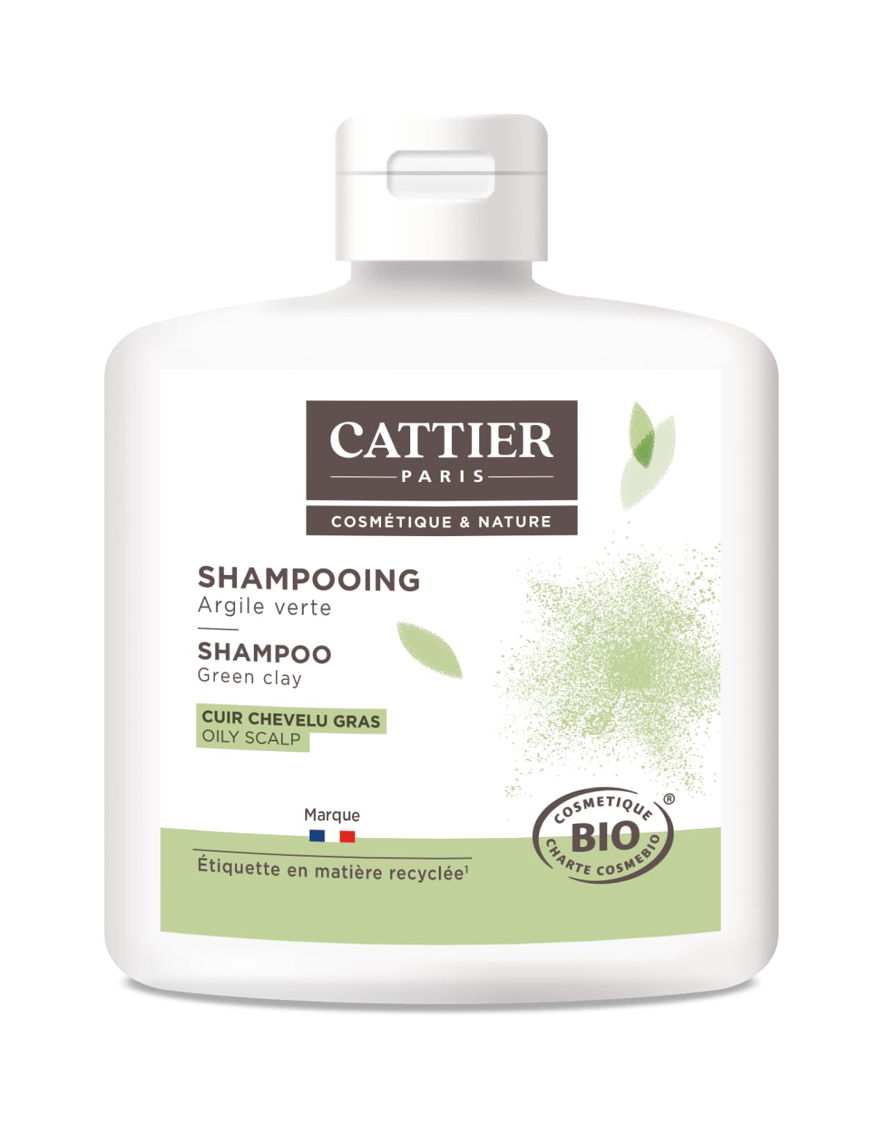 Cattier Green Clay Shampoo Oily Hair 250 ml