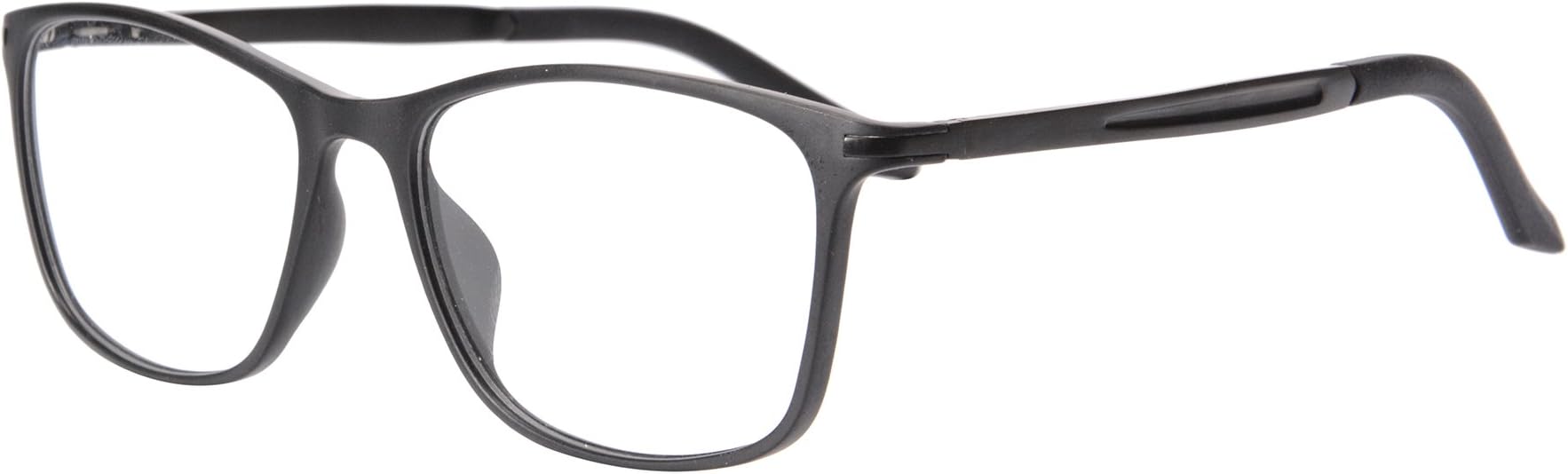 SHINU TR90 Progressive Multifocus Reading Glasses Multiple Focus Eyewear-SH031(black-up+0.00, down+2.00)