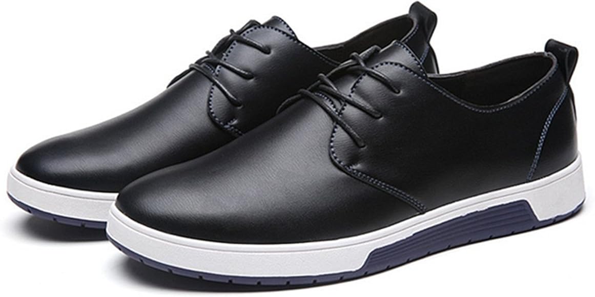 zzhap men's casual oxford shoes breathable flat fashion sneakers