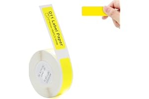 Label Tape for NIIMBOT D11/D110 Maker, Thermal Printer Self-Adhesive Sticker Paper, Waterproof TearProof, Easy to Replace (Br