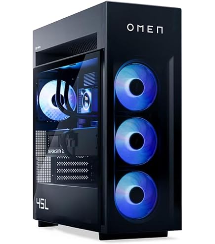 Amazon.com: 2024 Latest HP OMEN 45L RTX 4090 Gaming Desktop PC