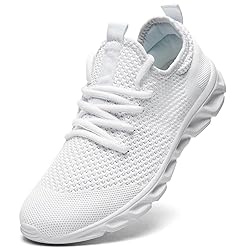 YOSFDC Men's Running Shoes Slip On Walking