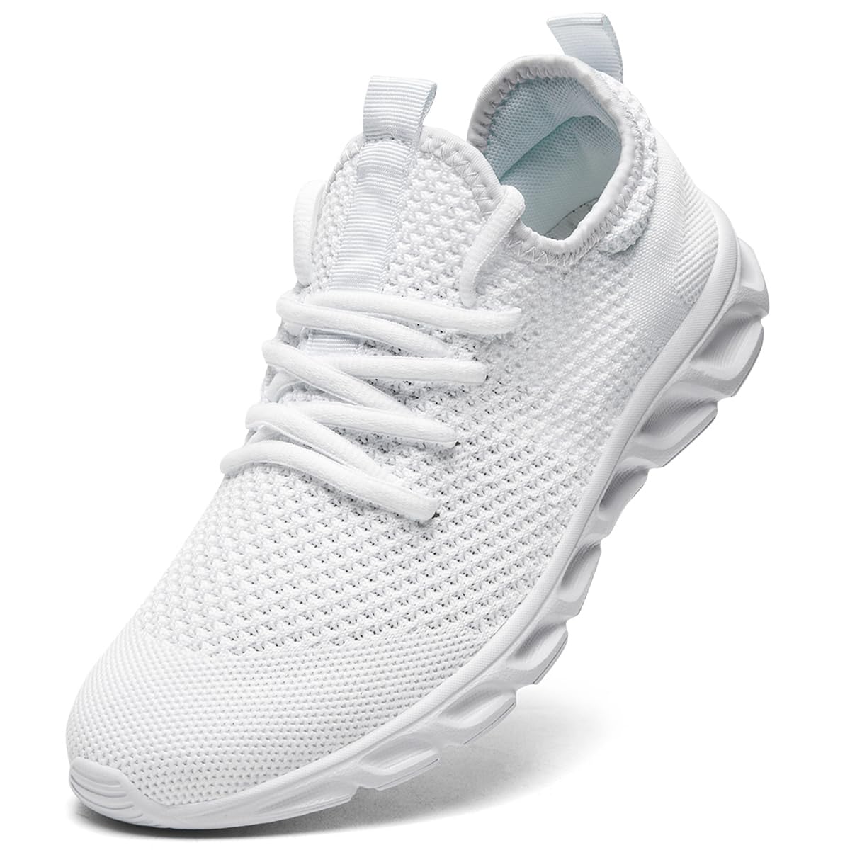 YOSFDC Men's Running Shoes Slip On Walking