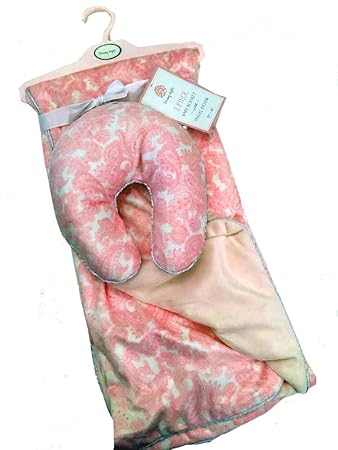 baby blanket with neck pillow