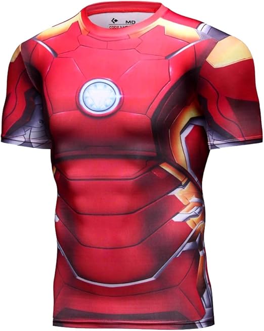 camisetas de compresion superheroes