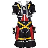 HOLRAN Men's Hearts Cosplay Costume Halloween Outfit Jacket Pants Tshirt Belt Bag and Gloves