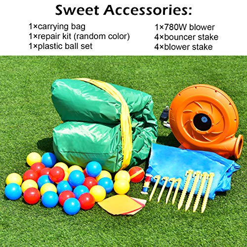 BOUNTECH Inflatable Bounce House, 11 in 1 Mighty Kids Jump and Slide