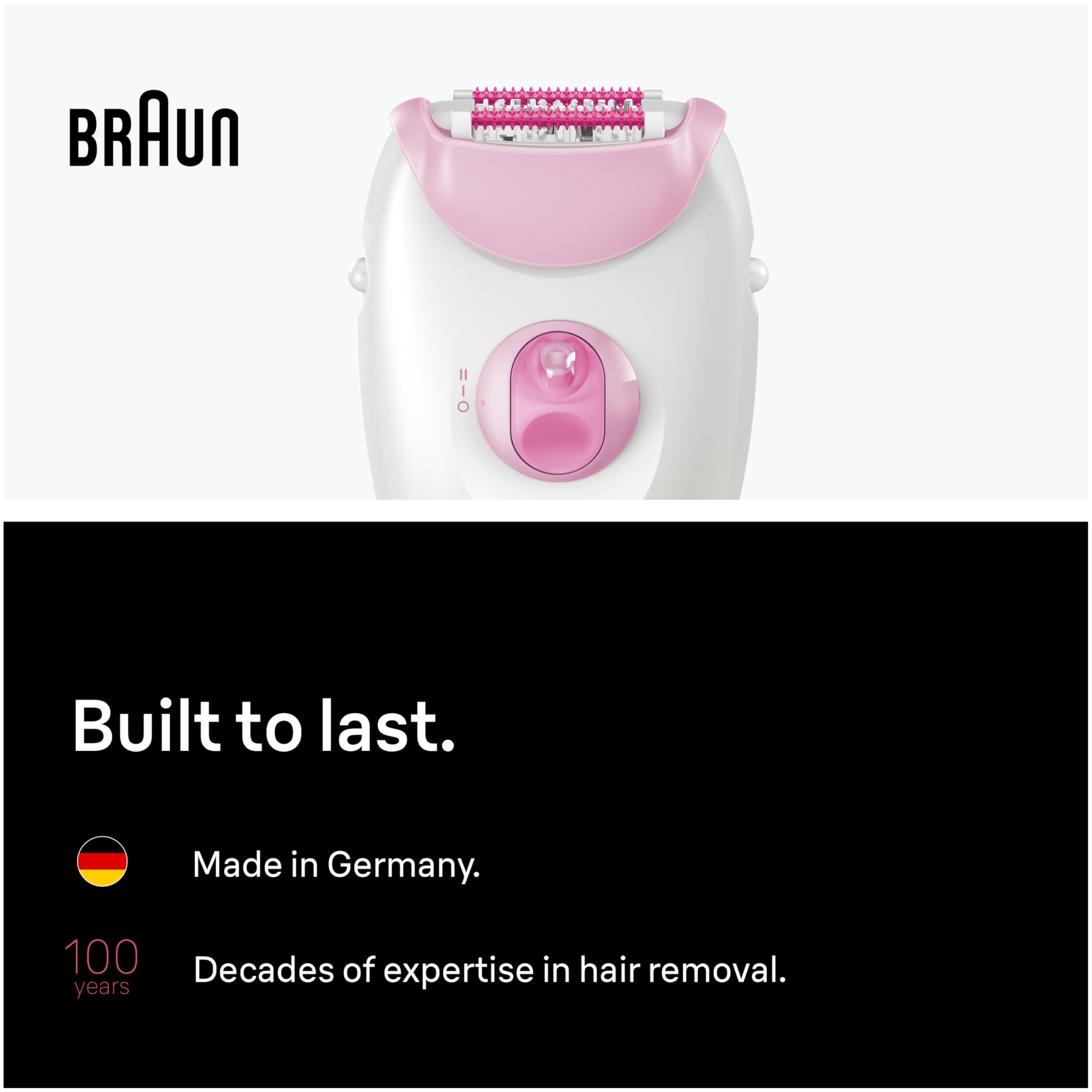 Braun Epilator Silk-epil 3 3-270, Hair Removal Device, Epilator for Women, Shaver & Trimmer, Hair Removal