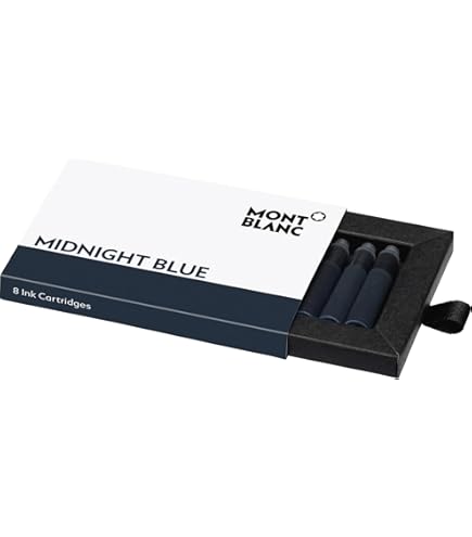 Amazon.com : Mont Blanc Ink Cartridges, Mystery Black (105191