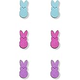 Ymimanchil Easter Earrings for Women Easter Bunny Earrings Easter Eggs Rabbit Carrot Earrings Acrylic Easter Dangle Drop Earrings Easter Jewelry Gifts