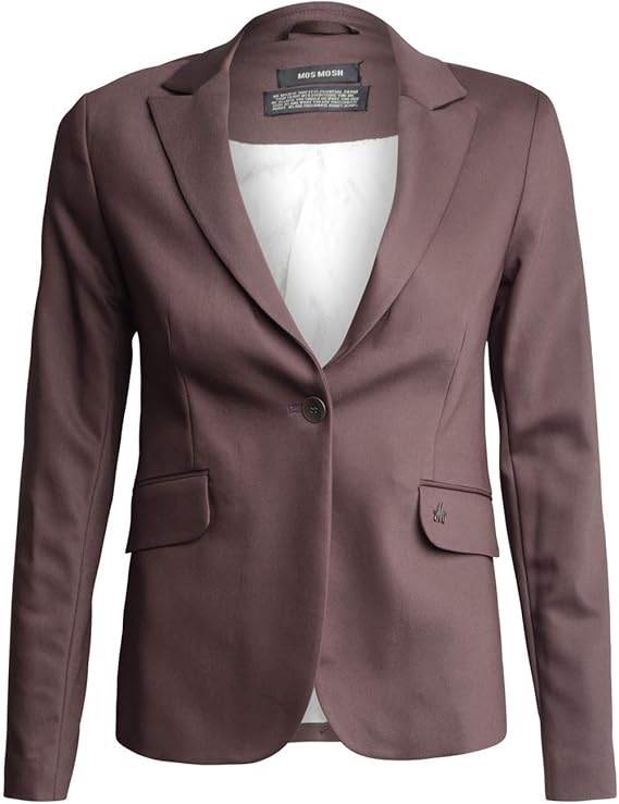 tailleur marron femme