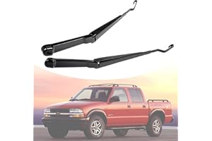 CORRBPEN 2-Pcs Front Windshield Wiper Arm Pair Kit Compatible with Chevrolet S10 Pickup 1994 1995 1996 1997 1998 1999 2000 2001 2002 2003 2004, Front Driver Side and passenger Side Windshield Wiper Arm Set.