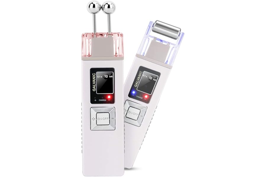 Portable Galvanic Microcurrent Skin Firming Machine, Anti-Aging Face Lift Massager Home Use Beauty Salon Device