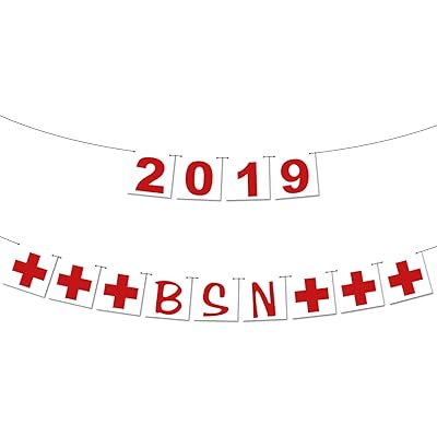 Free Shipping 2019 Bsn Banner Nurse Party Assembled Bsn