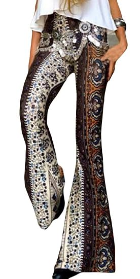 tight stretchy flared pants