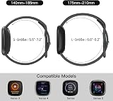 Yoohoo Silicone Watch Band for Fitbit Versa 3 4 Sense Large Size view 3