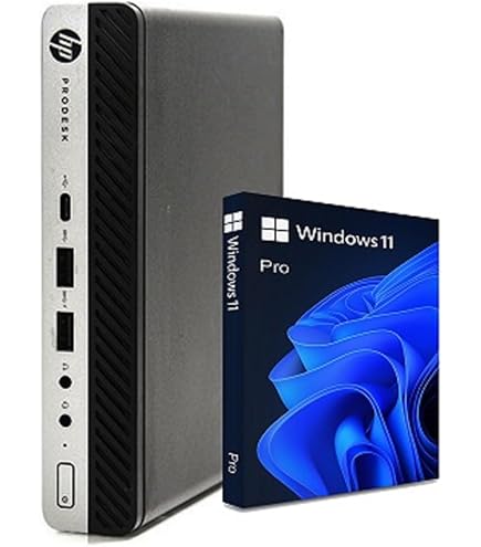 HP ProDesk 600 G5 Mini Desktop PC, Intel Core i5-9500T 3.70GHz