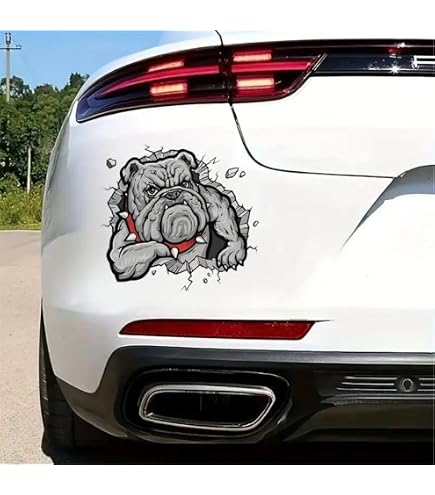 Autocollants Vinyle Bulldog Angry Birds - 2 Stickers - 12,7 Cm - Choix Parmi 22 Couleurs