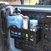 Mountains2Metal Molle Bin (15.5 wide x 4 tall x 4.5 inches deep) Works with Overlanding Vehicle Camping Storage .135 inches or thinner
