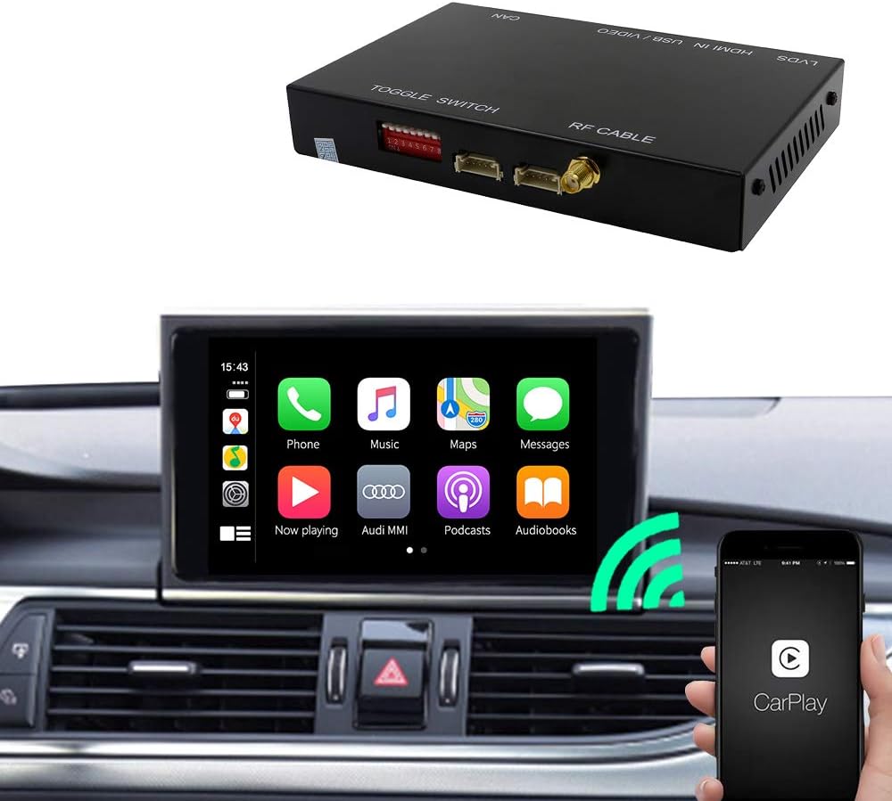 Carlinkit Carplay Android Auto Carplay Box Interface pour Audi A6 / A7
