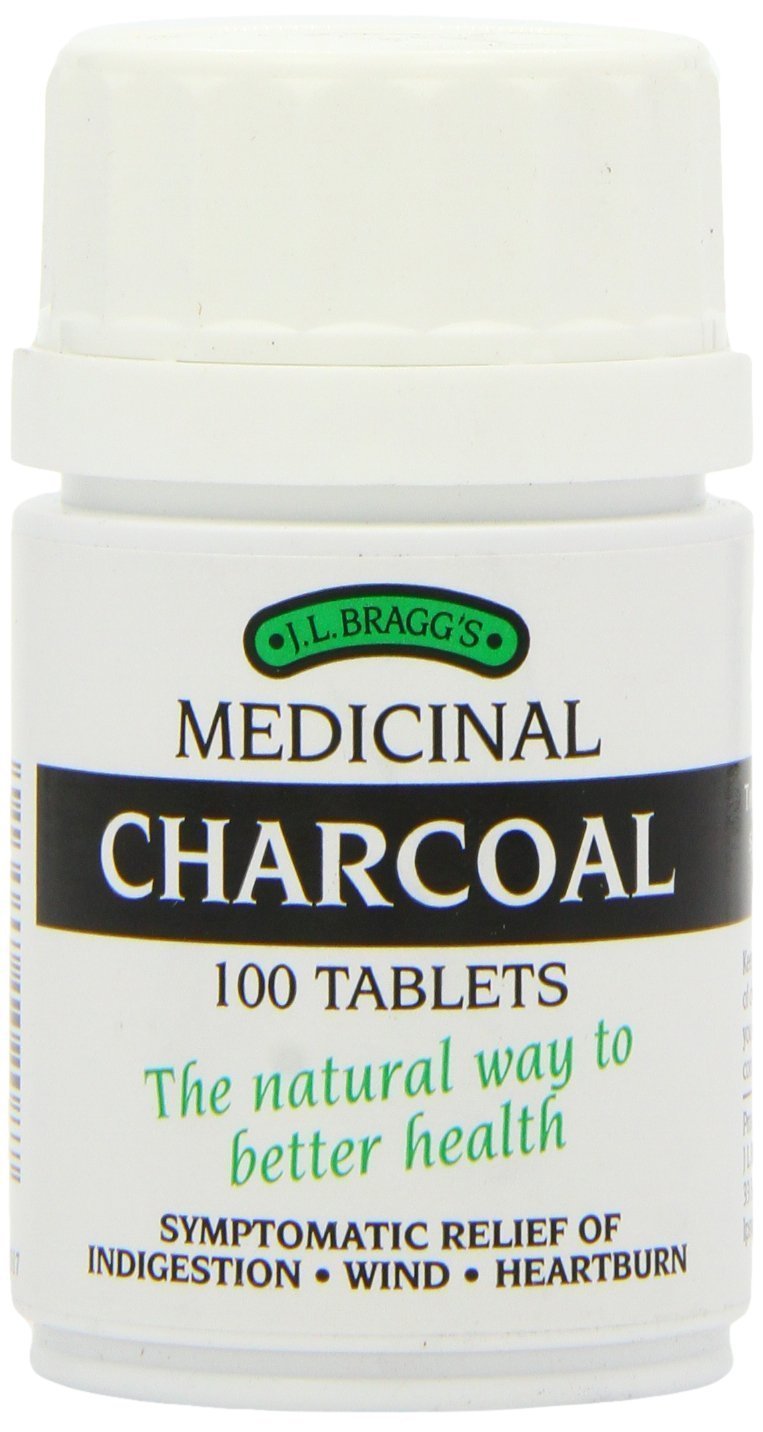 Bragg's Medicinal Charcoal 100 Tablets
