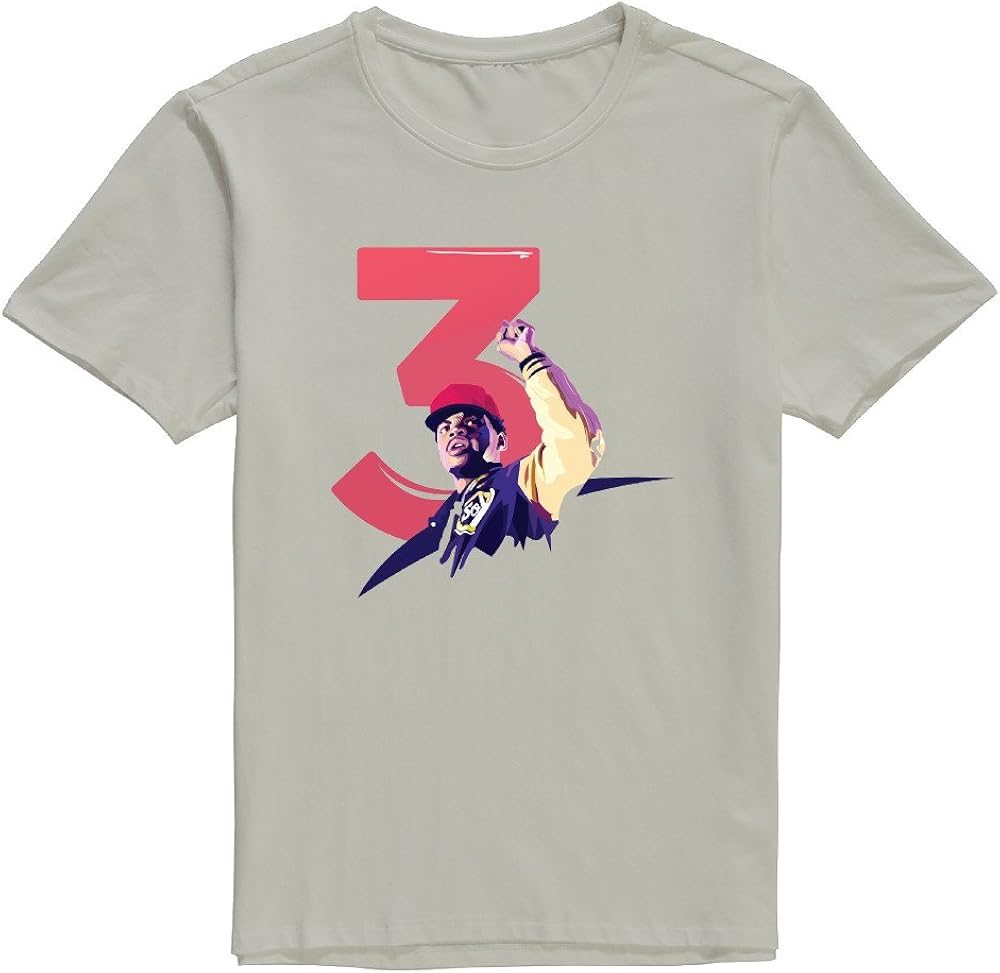 Knot Men S Chance The Rapper Number 3 Coloring Book Slim Fit Design T Shirts Natural Us Size Xxl Amazon Ca Books