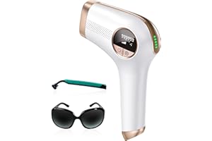 Aopvui At-Home Laser Hair Removal for Women and Men Permanent, Update Red-light IPL Hair Removal Device 999,999 Flashes Painless for Armpits Back Legs Arms Face Bikini Line,