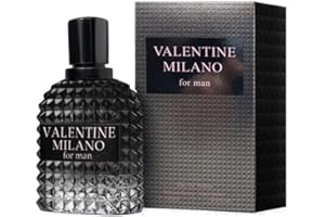 AFLUXE Men's Cologne Valentine Milano Eau De Toilette Natural Body Spray Perfume Long Lasting Fragrance 3.4 Fl Oz Daily Used