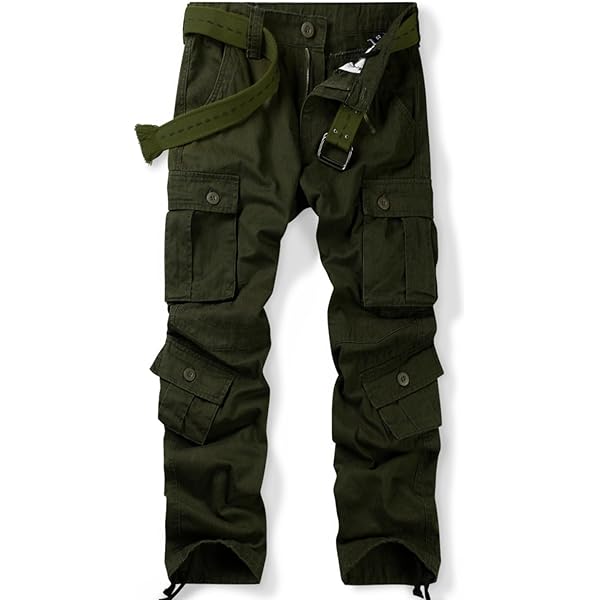 Pantalon Cargo Homme GSGGIG Men's Cargo Pants, Casual Outdoor Camo