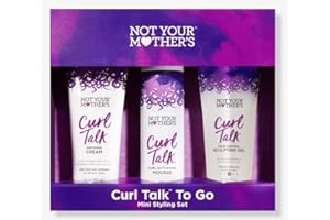 NOT YOUR MOTHER'S Not Your Mothers Curl Talk To Go Mini Styling SET. Defining Cream And Curl Activating Mousse.