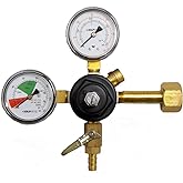 Taprite Co2 Primary Beer Regulator 3741-BR New Draft Wine Soda - Dual High Pressure Gauge