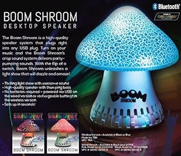 boom mushroom speaker