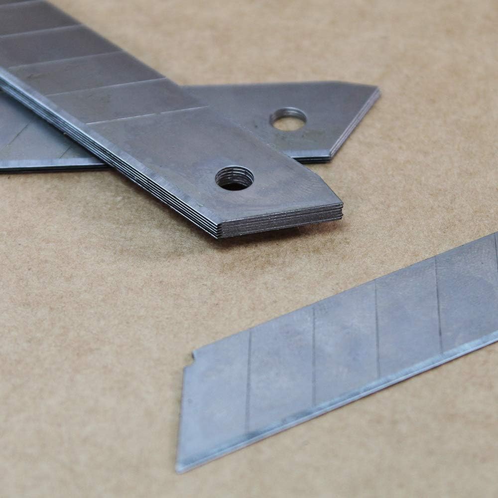 Faithfull TKBS18 Snap Off Knife Blade 18mm, Grey - Image 5