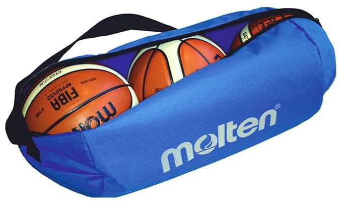 MOLTEN Profesional Bolsa de 3 Balones de Baloncesto, Unisex, Azul ...